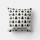Search for black and white tree pillows Simple