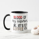 Search for caffeine addiction mugs Joke