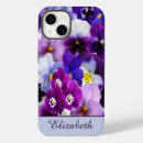 Search for purple pansy iphone cases Floral