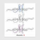 Search for monogram decal stickers Script