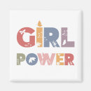 Search for powerfulness magnets Girl power