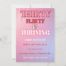 Search for flirty birthday invitations Minimalist
