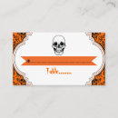 Search for halloween wedding place cards Skulls