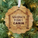 Recherche de cabin ornaments Family