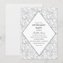 Search for work party invitations Silver