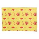 Search for candy cane pillowcases Santa claus