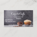 Recherche de rôti cartes visite Caféine