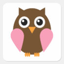 Search for pink owls stickers Bird