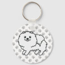 Search for pomeranian dog keychains Cute