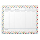 Search for weekly planner notepads Scheduler
