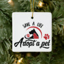 Search for animal shelter ornaments Rescue