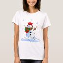 Search for snowman womens tshirts Merry
