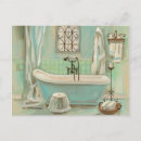 Search for vintage bathroom postcards Bathtub