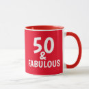 Search for age 50 mugs 50th birthday