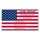 Search for american flag business cards Professional