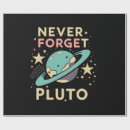 Search for pluto wrapping paper Planet