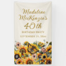 Search for 40th birthday banners Yellow