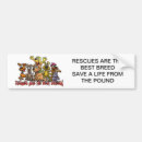 Search for breed rescue bumper stickers Puppy