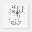 Search for cute wedding magnets Black and white