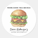 Search for burger stickers Ketchup