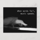 Search for music keyboard postcards Pianist