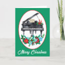 Search for piano christmas cards Xmas
