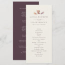 Search for fall wedding programs Leaves