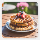 Search for square waffle stickers Food