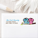 Search for owl return address labels Cute