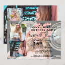 Recherche de cool sweet 16 invitations Unique