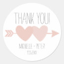 Search for two hearts wedding stickers Modern
