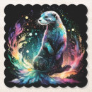 Recherche de loutre dessous de verres Faune