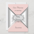 Search for pink silver princess baby shower invitations Girls