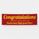 Search for red and gold banners Congratulations