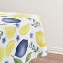 Search for french country tablecloths Lemon pattern
