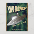 Search for invasion postcards Ufo