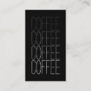 Search for free drink business cards Latte