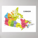 Search for map of canada posters Illustration