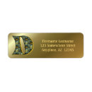 Search for initial d return address labels Floral