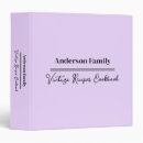 Search for modern recipe binders Rustic