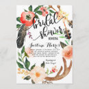 Search for feather bridal shower invitations Boho