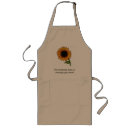 Search for sunflower design aprons Yellow flower