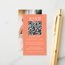 Search for budget wedding rsvp cards Qr code