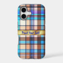 Search for blue monogram iphone cases Tartan