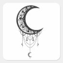 Recherche de lumière lune autocollants Nuit