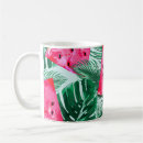 Recherche de pastèque motif tasses Transparent