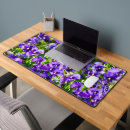 Recherche de champ des fleurs tapis souris Violet