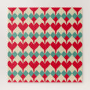 Search for hearts pattern puzzles Vintage