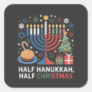 Search for christmas and hanukkah stickers Chrismukkah
