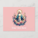 Search for virgin mary postcards Christian